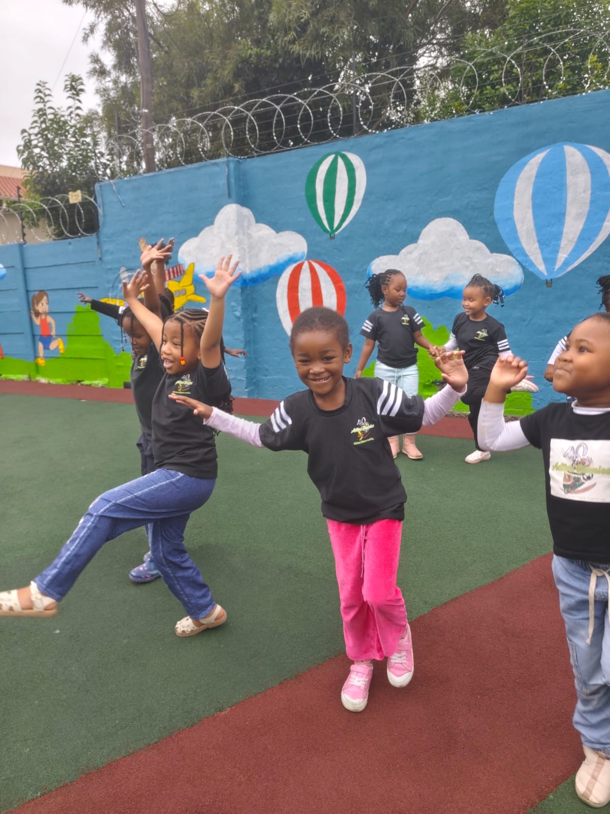 Classroom activity at 24/7 Baby Castle