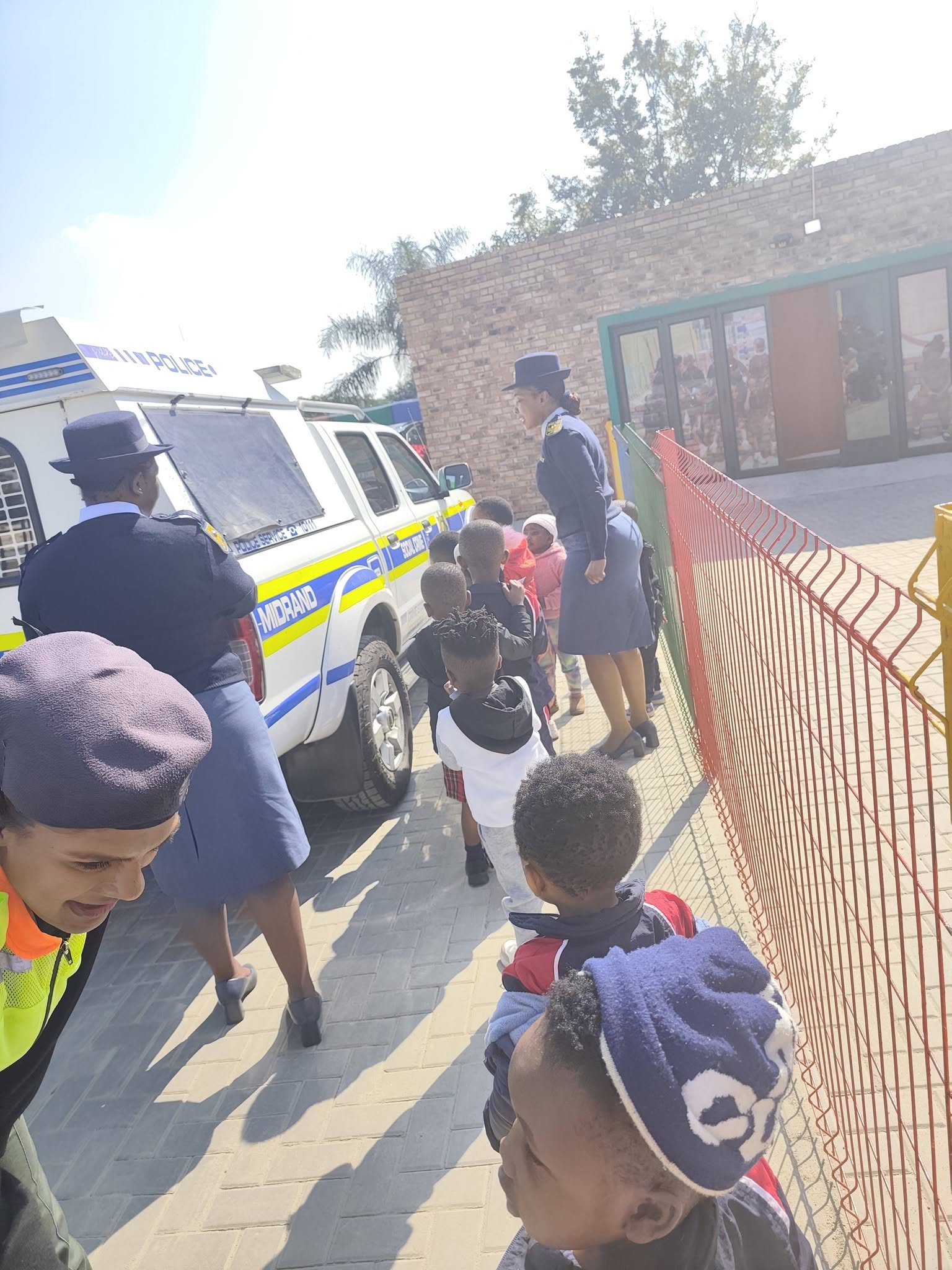 Community helper visit at 24/7 Baby Castle