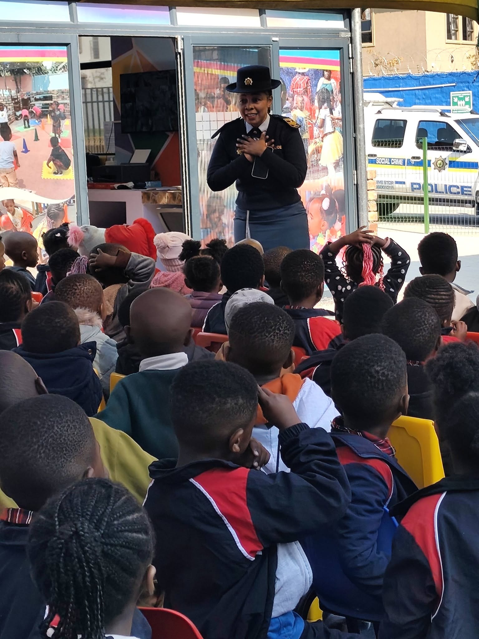 Gauteng warden visit at 24/7 Baby Castle