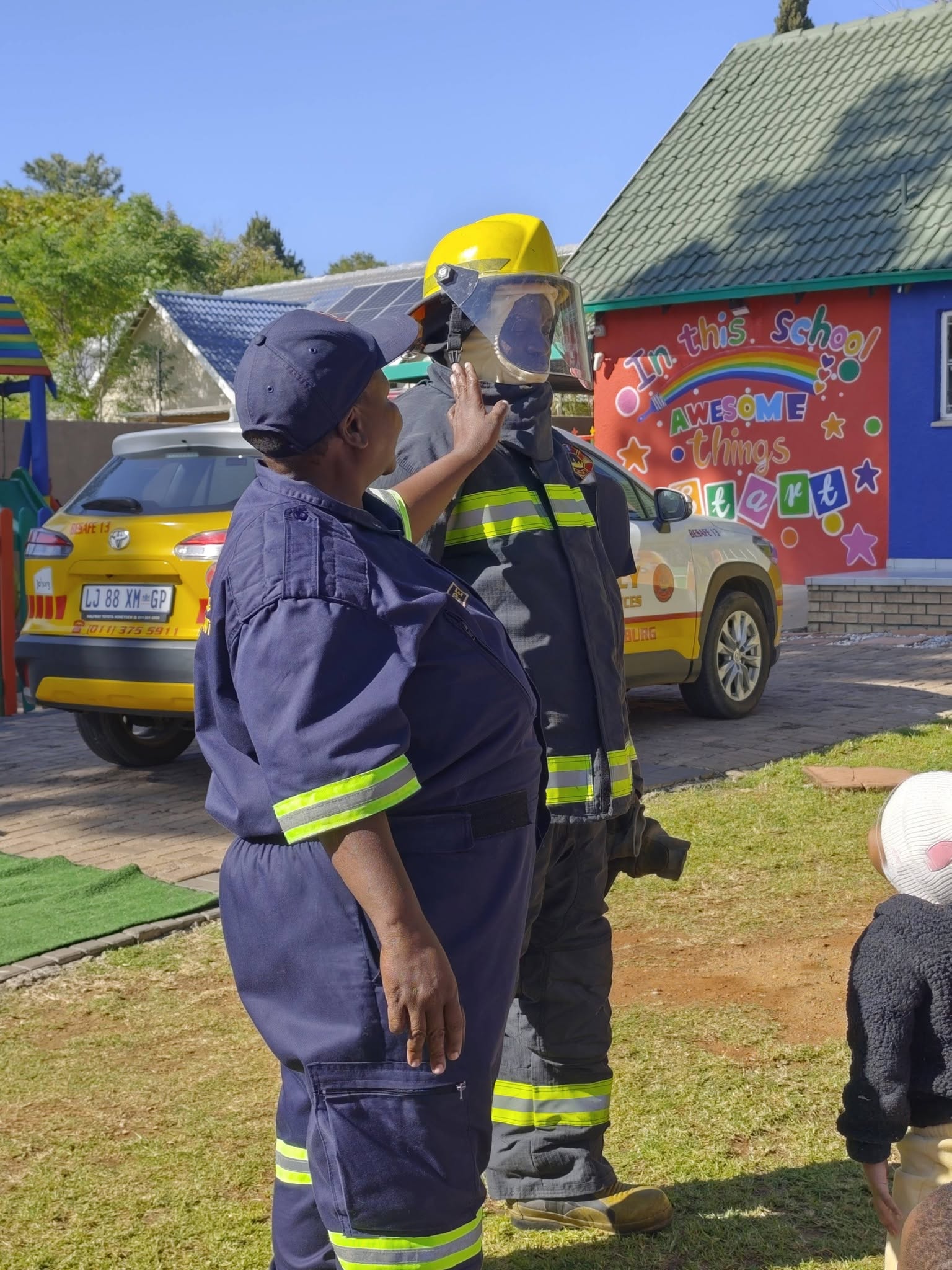 Midrand Fire Station team visit
