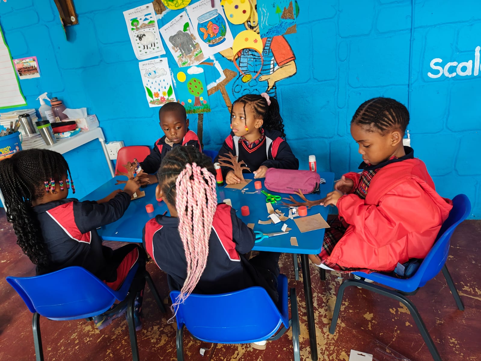 Children learning at 24/7 Baby Castle